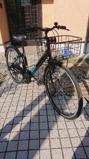 自転車  26インチ  SHIMANO6段変速   黒  美品です  オススメ
