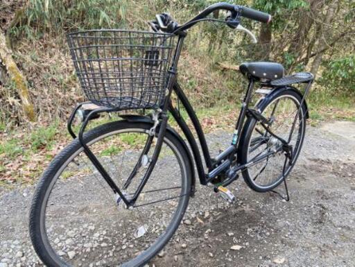 (*^▽^)/お客様が、決まりました。❗値下げ⤵️おしゃれな自転車★ブリジストン★27インチ★ブラック★変速3段★