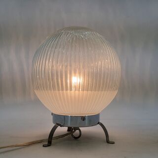 K.ガラス製の照明　レトロ　球体