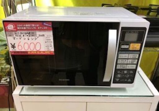 ☆中古 激安　IRIS OHYAMA アイリスオーヤマ 　オーブンレンジ　　2017年製　  EM06013　￥6,000円！！