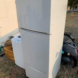 三菱冷蔵庫　3ドア　使用可能　0円