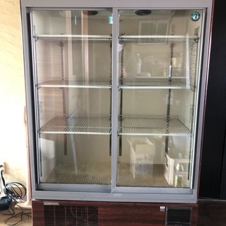 中古】 A06626 リーチイン冷蔵ショーケース 木目調 ホシザキ RSC