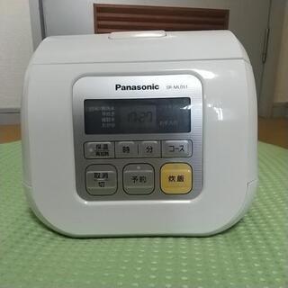 パナソニック 3合 炊飯器 マイコン式 ホワイト SR-ML05...