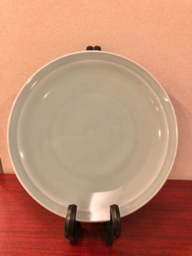 【中古品】青瓷平皿　4枚
