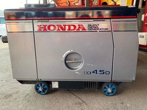 HONDA ホンダ EX4.5D ディーゼルエンジン発電機 アワーメーター約139時間