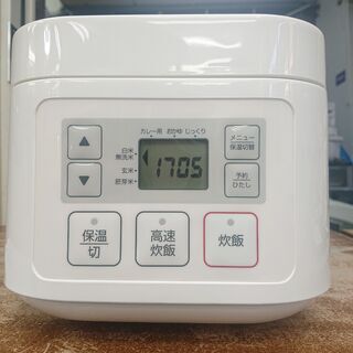 炊飯器　ニトリ　3合炊き　2019年製　SN-A5（W111）
