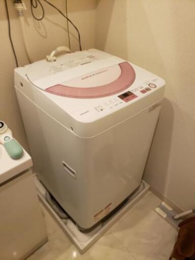 シャープ洗濯機6.0kg、5月20日以降は終了致します。