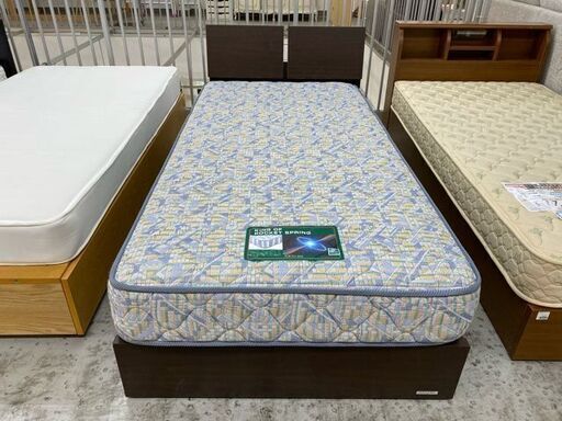 【愛品館 江戸川店】TOKYO BED　シングルベッド　引出し収納付き　ID:153-017147-007　配送可　代引き配送可（代引きの場合は現金のみのお取り扱になります）