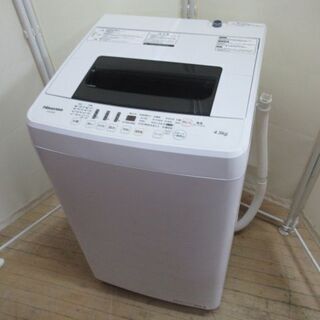 J2139/洗濯機/4.5キロ/ステンレス槽/ハイセンス/His...