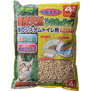 【ネット決済・配送可】猫砂×3  システムトイレ用