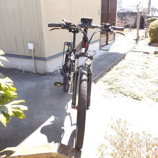 軽自動車税課金・ガソリン代負担のけじめに。祝い事プレゼントに。Eバイク MTB  500ｗ電動アシスト折り畳み自転車26インチ21段変速500w＊12.8ah大容量リチウムバッテリー