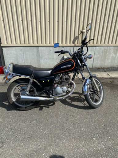 \u003c値下げ\u003e希少車・レア SUZUKI GN125E 国産初期型　NF41A　実働 走行13745ｋ　修理済　旧車