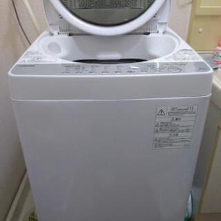 東芝 ステンレス漕洗濯機 6kg  美品 