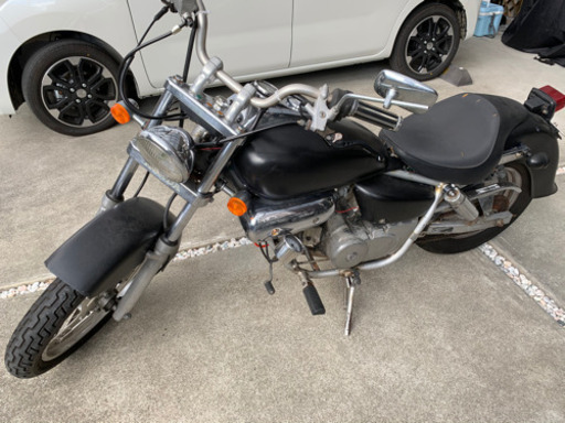 マグナ50 カスタム　ボアアップ88cc  タコメーター