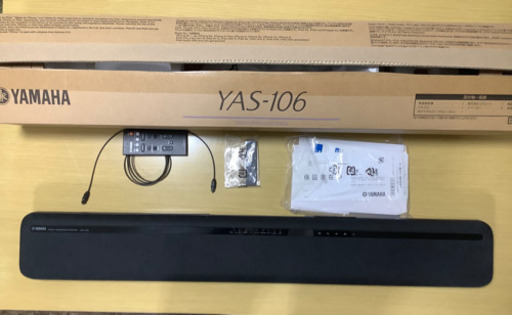 ファッション ヤマハ　サラウンドバー　YAS-106 2017年製 プロジェクター、ホームシアター