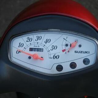 スズキ レッツ4 ワインレッド リアボックス付き 4スト FI ふじみ野市内