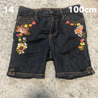 【値下げ】14 中古 100cm baby Gap 短パン 女の子