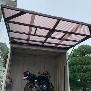 小売業者 物置 バイクガレージ 車庫 コンテナ