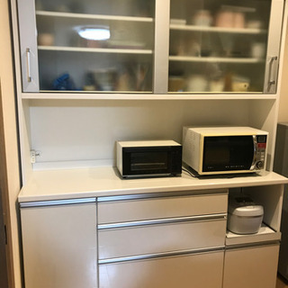 美品 ニトリ 食器棚 キッチンボード 幅160cm | energysource.com.br