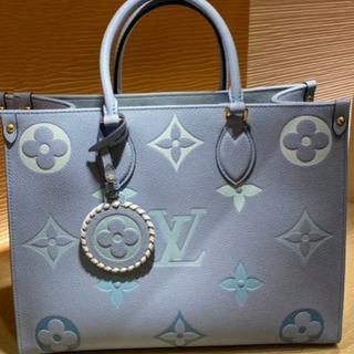 2021SS 最新作 ルイヴィトン オンザゴーMM ブルー