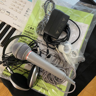 受け渡し予定 カシオ LK223 スタンド、チェア、マイク、ヘッドホン セット