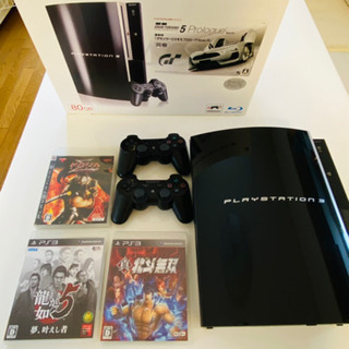 PlayStation3  80G ＋　ゲーム３種類　セット価格...