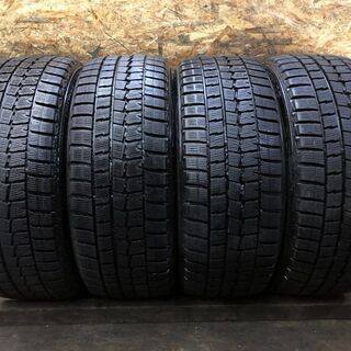 DUNLOP WINTER MAXX WM01 225/45R18 18インチ スタッドレス 4本 バリ溝 マークXジオ オデッセイ レガシィB4等　(TF475) クレジットカード QR決済可能