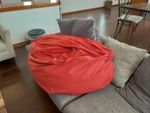 無印良品 ビーズクッション 人をダメにするソファ じゅんじゅん 御嶽山の家具の中古あげます 譲ります ジモティーで不用品の処分