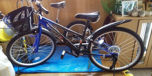 24インチ　6段階変速付き！男の子用自転車