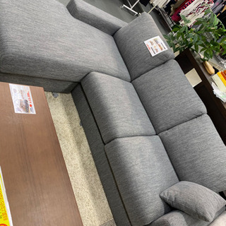 J07 ファブリックカウチソファ　ポケットコイル　fwaburikku  kauti  sofa 店舗販売のみ