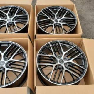 値下げ ホイールのみ4本セット中古 R20 8.5j 5/114.3 オフセット48 