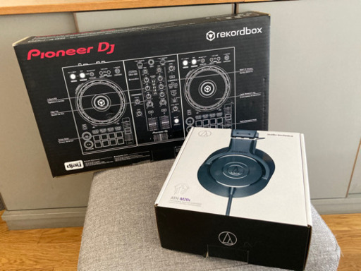セット】pioneer DDJ-400 / audio-technica モニターヘッドホン www