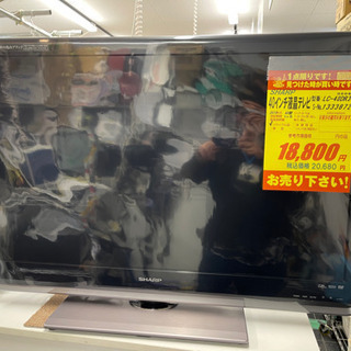 [安心の6ヶ月保証]SHARPの40インチ液晶テレビのご紹介です 安心の6ヶ月保証]SHARPの40インチ液晶テレビのご紹介です