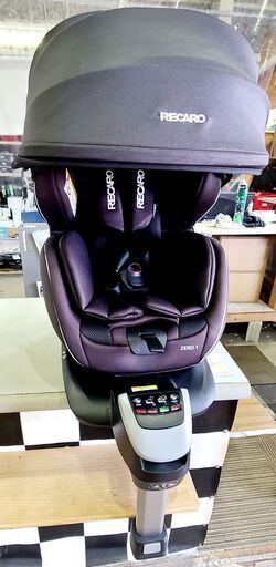 【愛品館市原店】レカロ ゼロワン セレクト オニキスブラック　ISOFIX取り付け 【管理ICS022431-104】