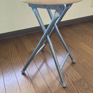 【ネット決済】折り畳み丸椅子　