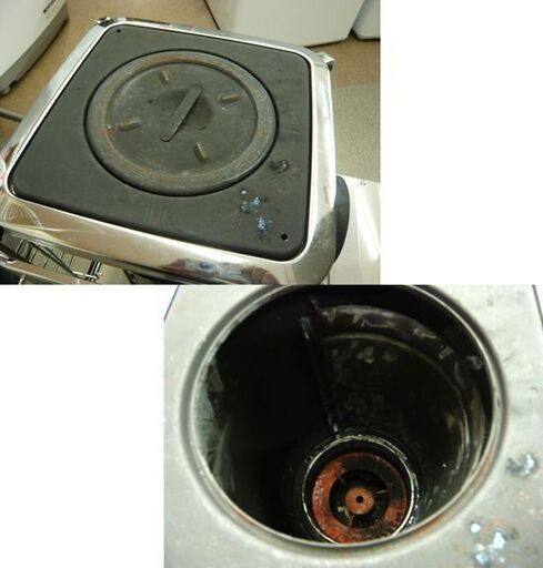 札幌市 2013年製 コロナ 中央設置 煙突ストーブ SV-1012BS