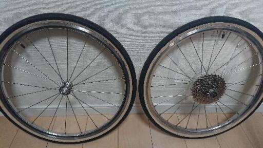 【終了】DAHON Dash Altena 2020モデル　純正前後451ホイール、チューブ、タイヤ