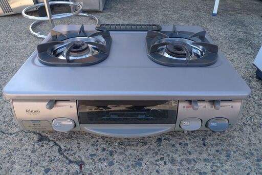 【商談中】リンナイ ガステーブル ガスコンロ KGS-4000SL 都市ガス用 2002年製 中古