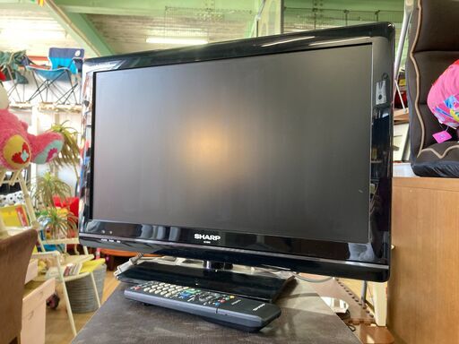 シャープ　AQUOS LC-22K5-B　22インチ　リモコン付属