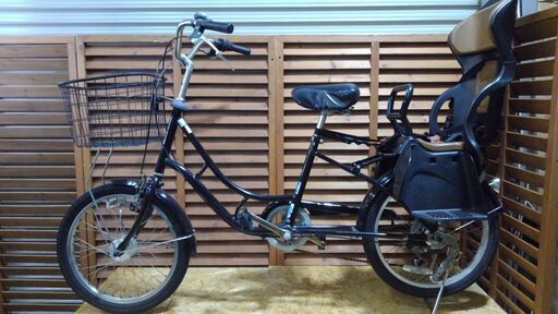 【店舗同時販売中】子供乗せ自転車　20インチ　小柄な女性でも安心【店頭ご来店購入限定】