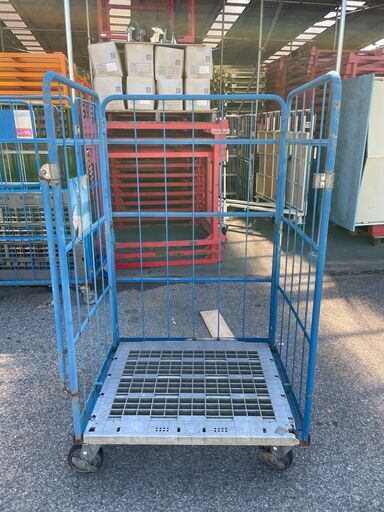 中古カゴ台車　W950×D800×H1600mm　★在庫1台限り★　K048