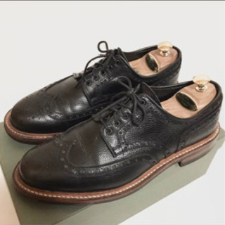 クロケットアンドジョーンズ　状態良好　黒　UK7.5 CROCKETT&JONES】クロケット&ジョーンズ コンウェイ ブラック