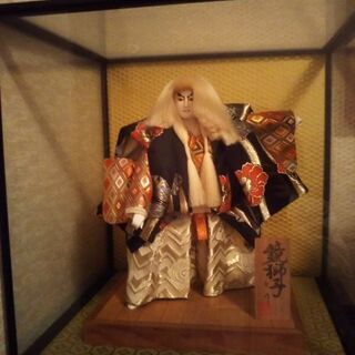 歌舞伎調 木目込日本人形