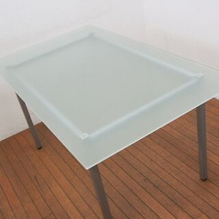 アクタス ダイニングテーブル ガラステーブル 幅150 奥行85 高さ73cm