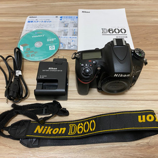 【ネット決済】Nikon デジタル一眼レフD600