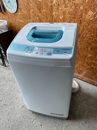 H1630 日立洗濯機　5㎏　2011年