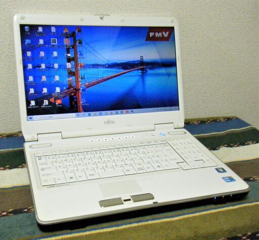 特価！FUJITSU/アーバンホワイト✨/高性能Core i5/大容量！HDD320GB/快適♬メモリ4GB/HDMI/Microsoft Offce 2019✎/すぐ使えるWindows10♪/すぐ繋がるWi-Fi/DVDSマルチ(コピー可)/高速☆彡USB3.0/SDカードスロット/10キー付きKB/点検整備清掃済み/LIFEBOOK NF/G70 No.10316