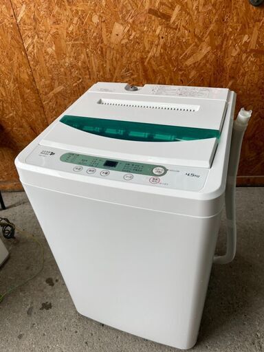 Ｈ1636　ヤマダ洗濯機　4.5ｋｇ　2017年