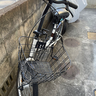 決まりました。20インチ白の折り畳み自転車