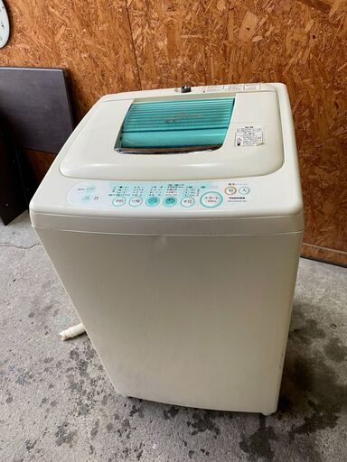 Ｈ1643　東芝洗濯機　5㎏　2008年